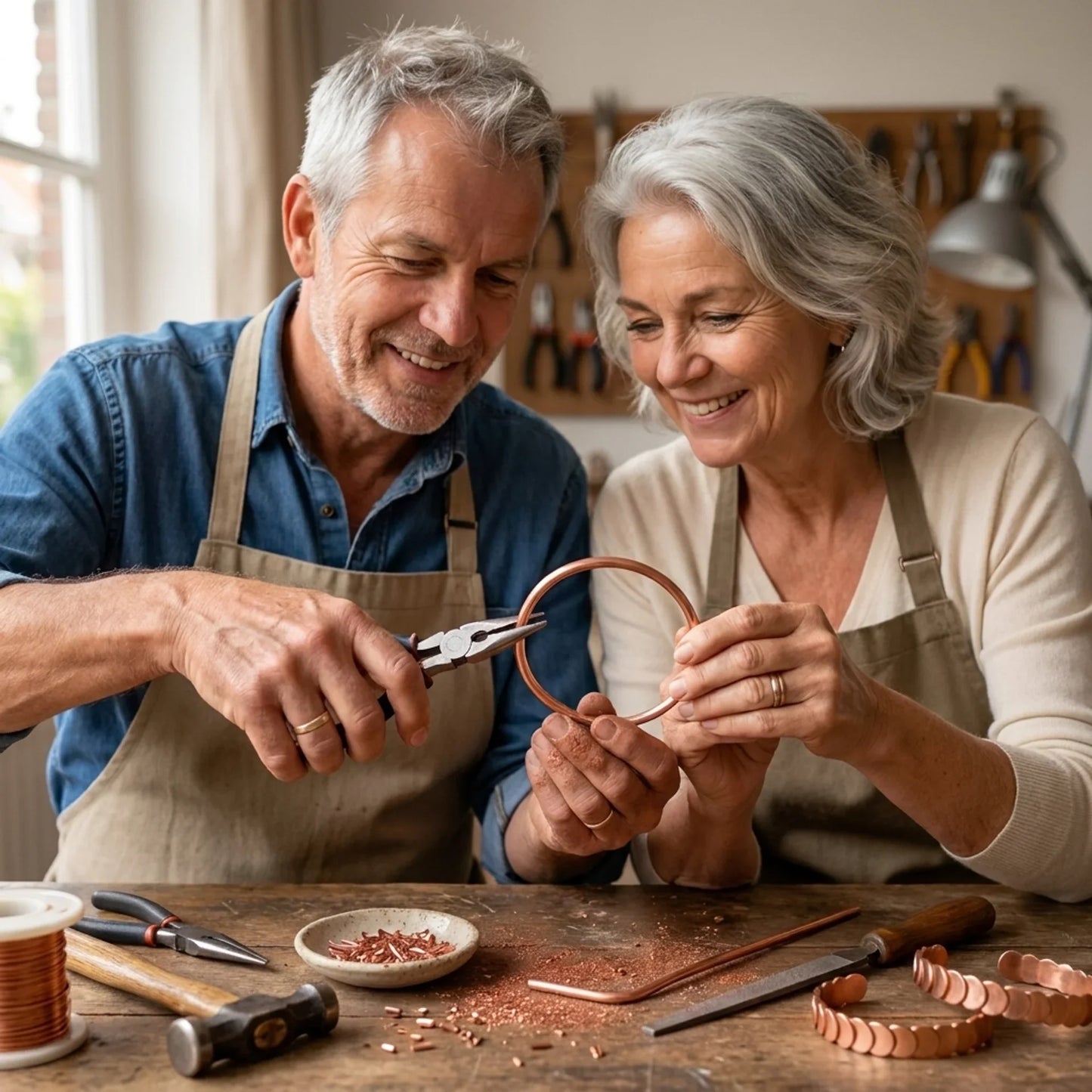 Copper Scale Bracelet