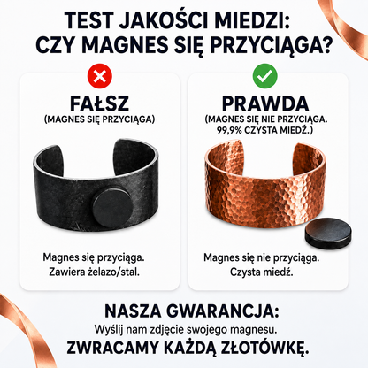 Kolczyki „Prisme” z miedzi