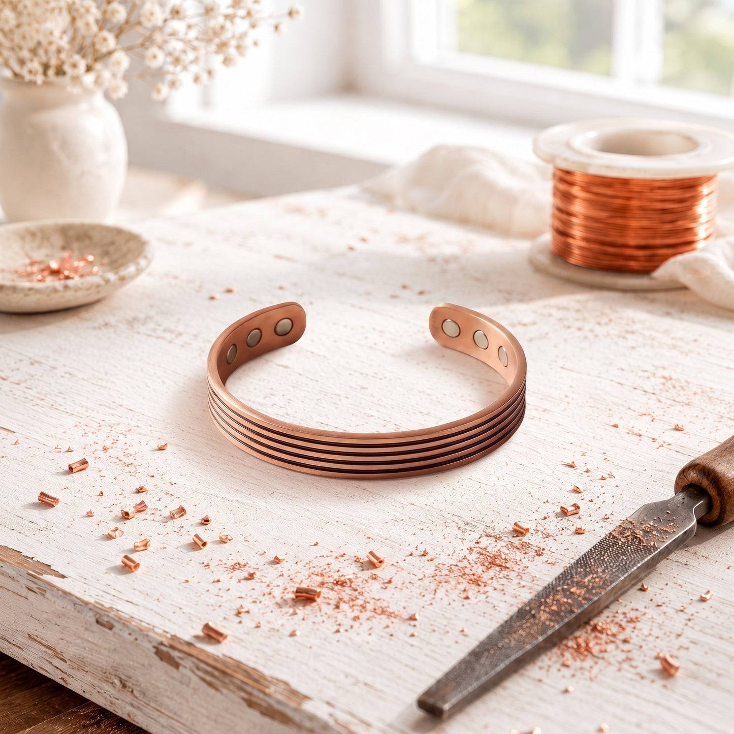 Copper Stria Bracelet