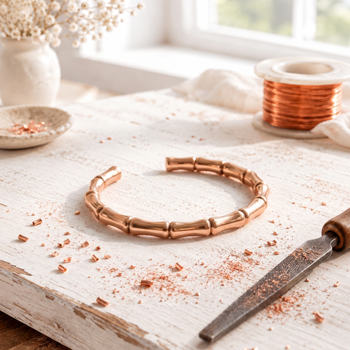 Copper Culm Bracelet