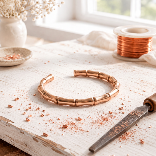 Copper Culm Bracelet