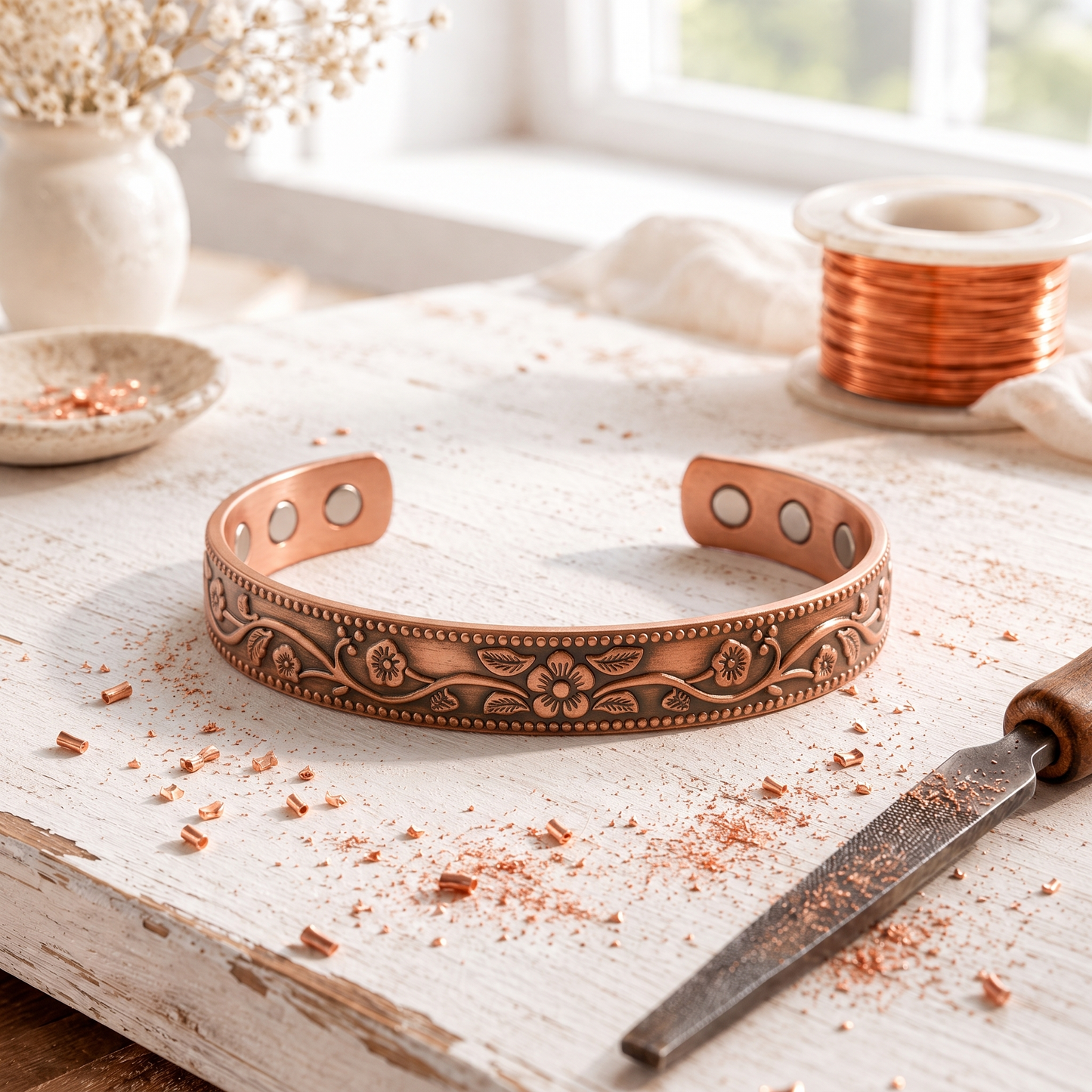 Feston Copper Bracelet