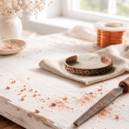 Copper Sprig Bracelet