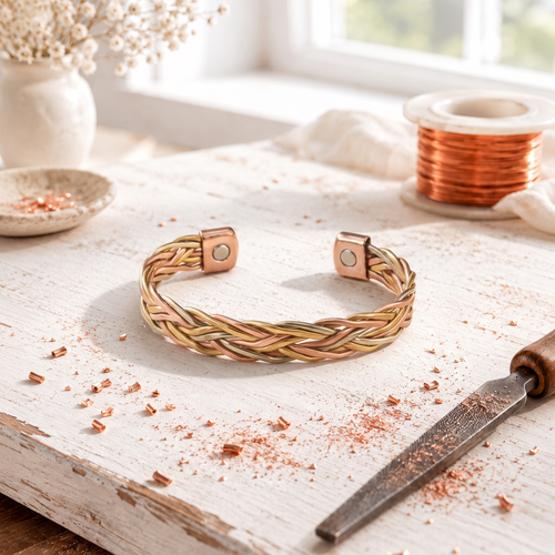 Gold Copper Bracelet