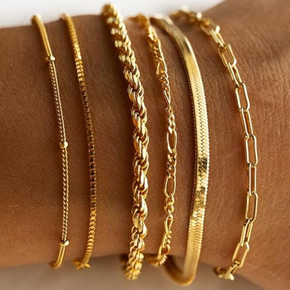 Zestaw Bransoletek Isabella Classic Gold